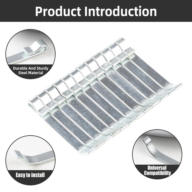 Secure Retention Clips for Tool Box Drawer Slides – Compatible