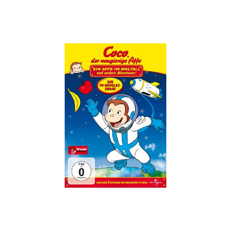 Coco, der neugierige Affe - Ein Affe im Weltall und