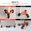 Ronlap Furniture Moving Dolly Mover Sliders with 3 Wheels Steel