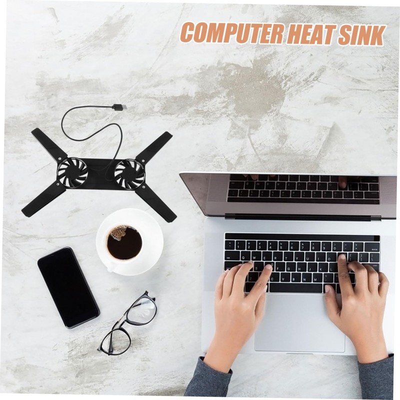 SHOWERORO Laptop Fan Stand Cooling Stand for Notebook USB Powered
