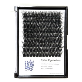 Unbranded 108 pcs, 20mm, Eyelashes Dramatic Look Cluster Volume, NEW