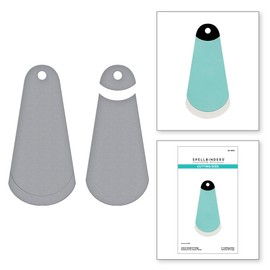 Spellbinders Color Swatch Petal Etched Dies, Metal