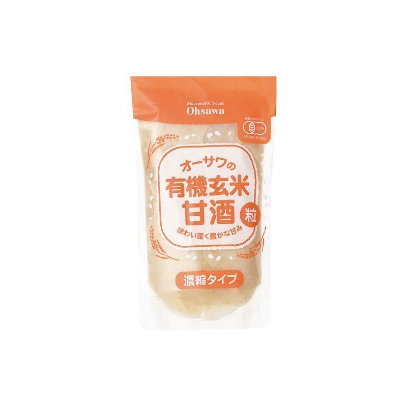 Osawa Organic Brown Rice Amazake (Granules), Concentrated Type, 8.8 oz