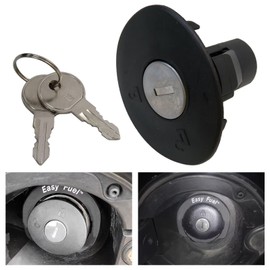 Locking Gas Cap, Lock Fuel Filler Plug for Ford Edge F150 Escape Expedition Explorer Fiesta Flex Focus Fusion Taurus & Lincoln MKS MKT MKX MKZ Navigator & Mercury Milan Mariner, 8U5Z-9C268-B