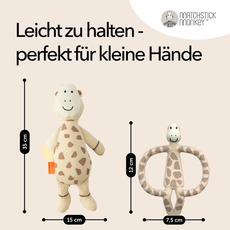 Matchstick Monkey Gift Set - Teether & Plush Toy -