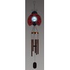 Sunset Vista Designs Collection Solar Wind Chime, Ladybug, 7.48" x
