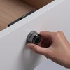 Handle Design Fingerprint Cabinet Lock, Smart biometric Furniture Lock, Keyless