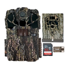 Browning Spec Ops Elite HP5 Trail Camera Bundle with Security Box, 32GB Memory Card and Card Reader (4 Items)