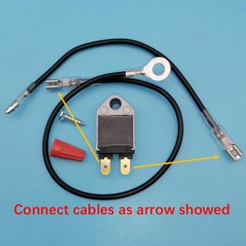 Tuzliufi Igniter Ignitor Electronic Ignition Module for Kawasaki 21119-2161 21119-2095 147-020 54500 98220 33-053 7-01749 8786 1986 SB-1986 050409 440-465 Z1011