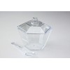 Oasis Creations Hexagonal Mini Bowl-Lids & Spoons Included- 3.3 ounce