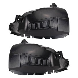 TRQ TRQ Front Inner Fender Liner Set Compatible with 2014-2021 Ram ProMaster 1500 ProMaster 2500 ProMaster 3500 CH1248196 CH1249196