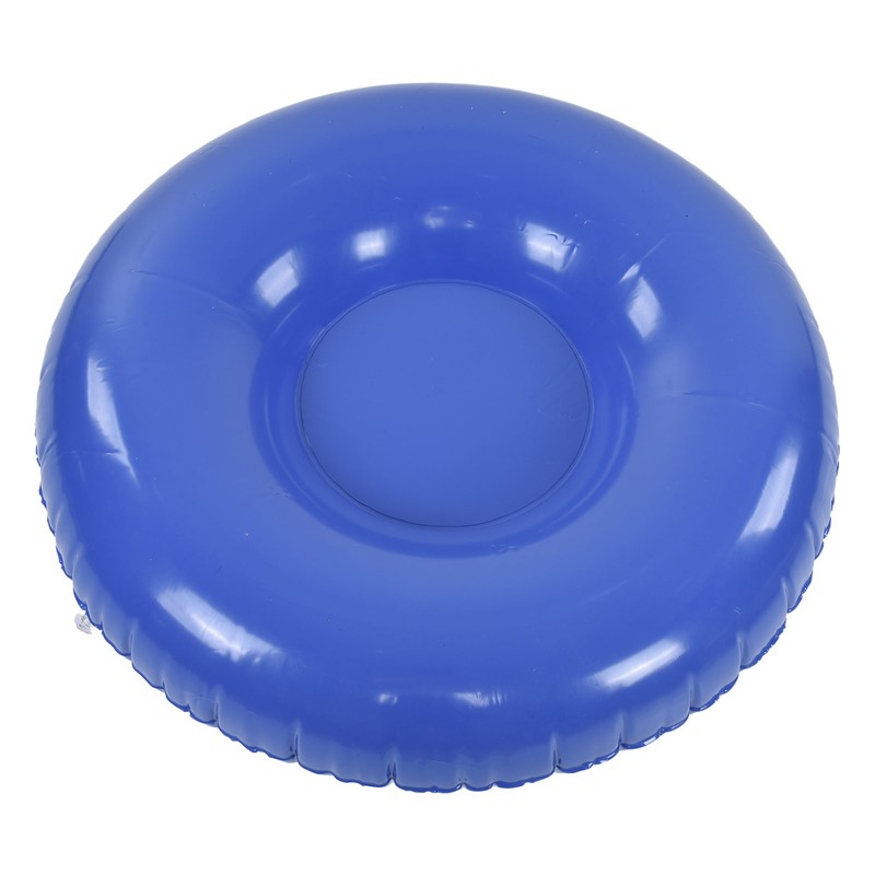Snow Tube with Handle PVC 450lbs Load Bearing Blue White