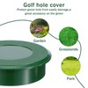 6 Pack Golf Hole Cup Cover Fits Standard 4.25" Aluminum
