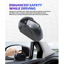 SCUARI Car Ashtray,Car Accessories Ashtray for Car,Portable Ashtray,LED Light Car Ashtray with Lid,Mini Smell Proof Car Door Ashtray,Self-Adhesive Car Ashtray,Suitable for Most Cars,Suvs and Trucks