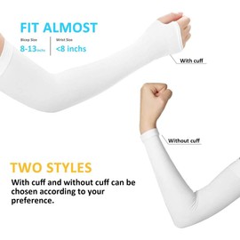 Mangas para Brazos UV, Fotgear Manga Protectora para Brazo, 3 pares Protección UV Brazo de enfriamiento Mangas, Mangas del Brazo Unisex Solar Protección, para Andar en Bicicleta, Conducir, Pescar