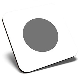Great Single Coaster Square BW - Japan Flag Japanese |Glossy Quality Coasters | Tabletop Protection for Any Table Type #41744