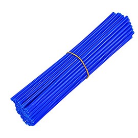 Motorcycle Spoke Covers Fits for Most Motorcycles, Motocross,Off-road Vehicles and Bicycles.(72pcs)72pcs (blue)