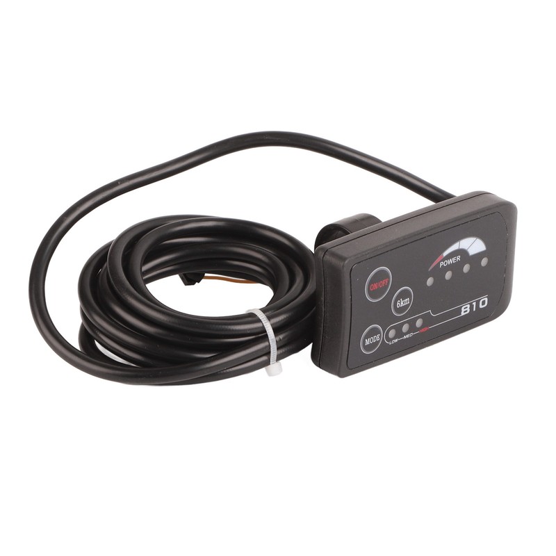 Electric Bicycle 810 LED Display With 5 Wire Cable Control