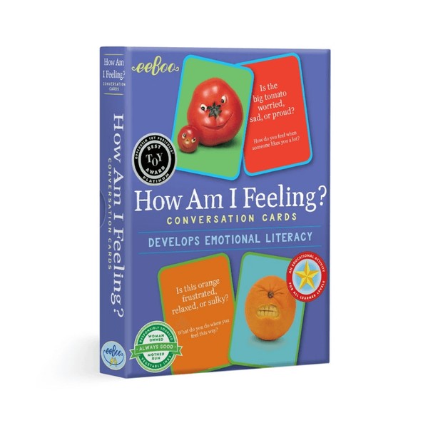 Eeboo Flash Cards | How Am I Feeling? Conversation Cards