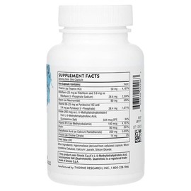 Thorne (Thorne Research), Stress B-Complex, 60 Capsules / Thorne (쏜리서치), 스트레스 B-복합체, 캡슐 60정
