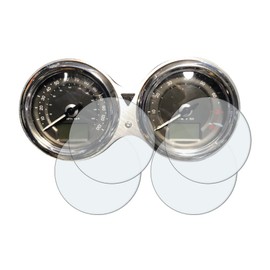Bonneville T100 T120 2016+ Screen Protector Speedometer Protective Film: 2 x Ultra Clear