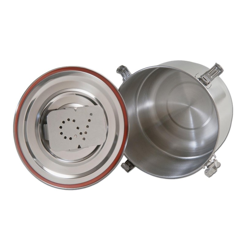 Storage / Curing stainless steel container CVault Large - 12cm