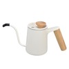 Stainless Steel Handle Drip Coffee Pot Long Gooseneck Spout Drip