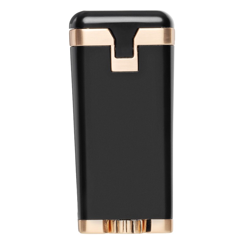 Palio Pro Polaris Triple Torch Cigar Lighter, Butane refillable, Black