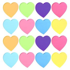 480 Sheets Heart Shaped Note Pads Adhesive Notepads Cute Sticky Note Pads Sticky Memo Notes Post it Memo Pads Self Stick Notes Memo Pad Stickers Office School Supplies