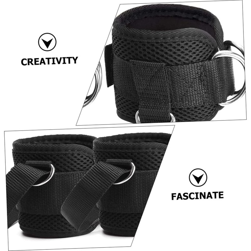 WOONEKY 1 Pair Ankle Buckle Straps Ankle Straps for Cable