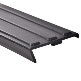 ROADFAR 9L3Z-9940602-BA Tailgate Molding Cap Fits for 2009-2014 For Ford For F150 Flexible Step ABS Matte Black Top Rear Tailgate Moulding Trim