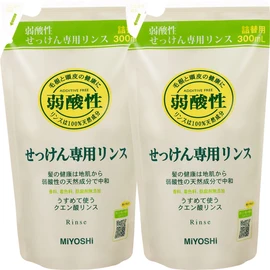 Set Items: Additive-Free Soap Rinse Refill, 10.1 fl oz (300 ml) x 2