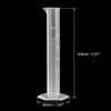 Sourcingmap Plastic Graduated Cylinder, 25ml Measuring Cylinder, Science Test Tube