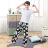 Boys Pajama Pants Traditional Black White Soccer Ball Elastic Waist