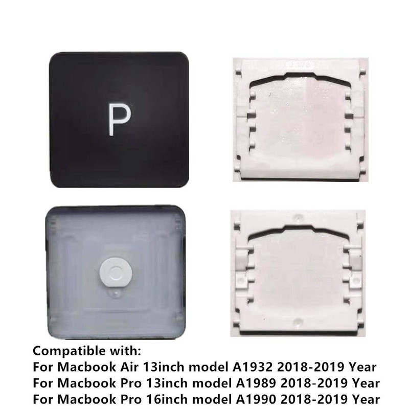 Replacement Individual P Key Cap and Hinges are Applicable for