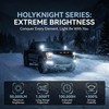 LUXSTER HolyKnight 9005 HB3 50000lm 55W LED Light Bulbs, 9145