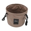 20L Portable Camping Bucket PVC Folding Water Bucket High Capacity
