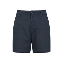 Mountain Warehouse Bayside Womens Shorts - Lightweight Ladies Short Pants with UPF 50+ & Lots of Pockets - Spring Summer, Beach, Walking, Hiking & Outdoors Navy Women's Size 18