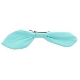 Soft Bendable Hair Bow Aqua