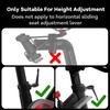 AQDD Exercise Bike Seat an Handle Height bar Adjustment Lever