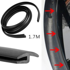 Xukey 2m Car Seal Under Front  Windshield Panel Sealed Trim Moulding Strip Kit Rubber.