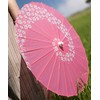 Cherry Blossom Parasol | 32" Japanese Umbrella for Weddings &
