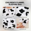 MICHLEY Flannel Baby Sleeping Bag Unisex Pajamas, Long Sleeve Zipper