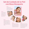 Set Skincare Rosa Mosqueta Piezas Rutina Facial Mujer Hidratante