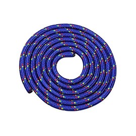 Beautiful coloured skipping rope - 3 m - Blue colour
