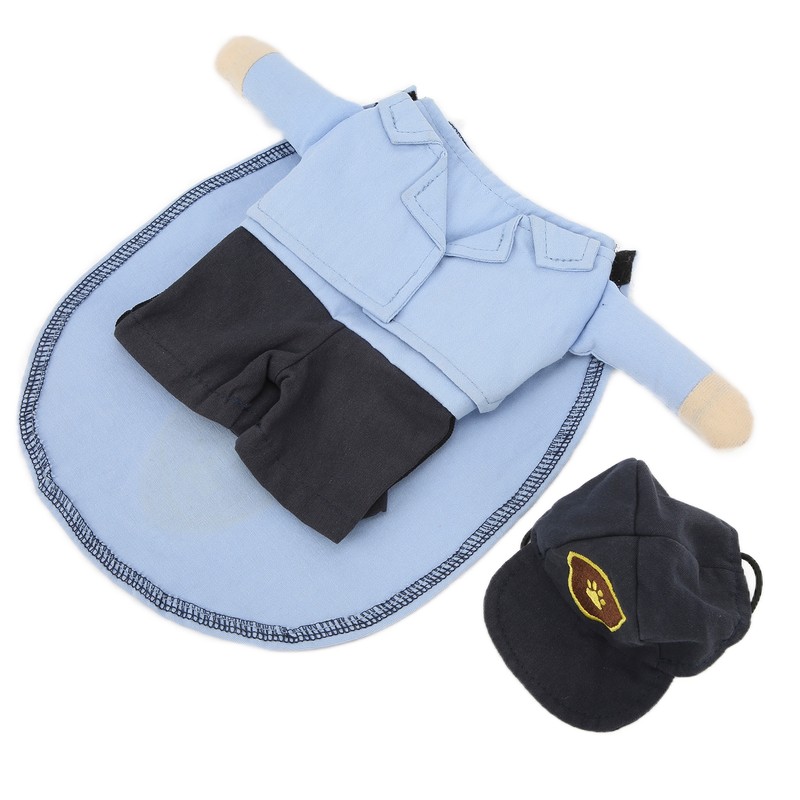Pet Mail Carrier Costume Soft Funny Costumes Pet Suit with