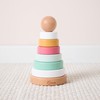 Bieco Baby Berry Stacking Tower, Sustainable Wood FSC®, 19 cm,