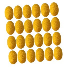 Healeved 50pcs Natural Silk Ball Beauty Scrub for Wrinkle Removal Face Cleansing