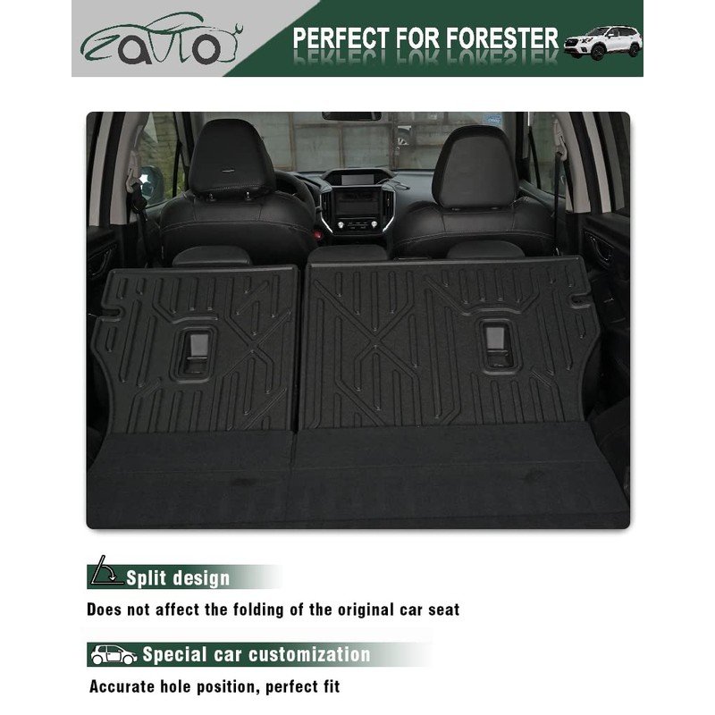 ZQULOYO Rear Seat Back Cover Backrest Protector for Subaru Forester