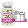Inositol 100 Cápsulas, Puro, Calidad Premium